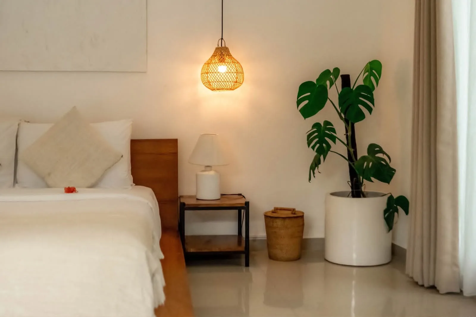 Monthly 3 Bedroom Rental Villa with Private Pool in Canggu Bali