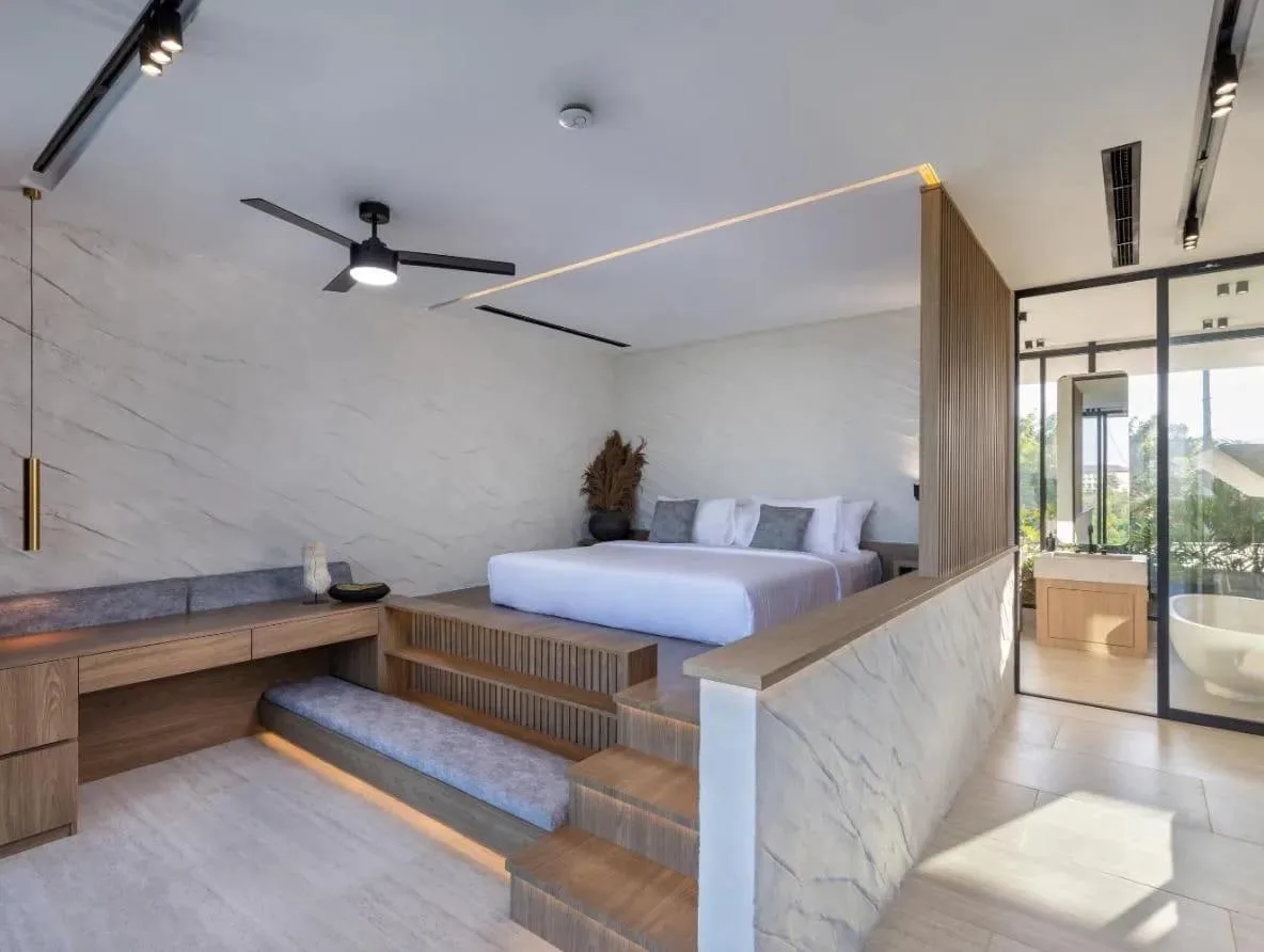 Modern 4 Bedroom Luxury Ocean View Villa for Sale in Uluwatu Designed for Wellness and Yoga Culture