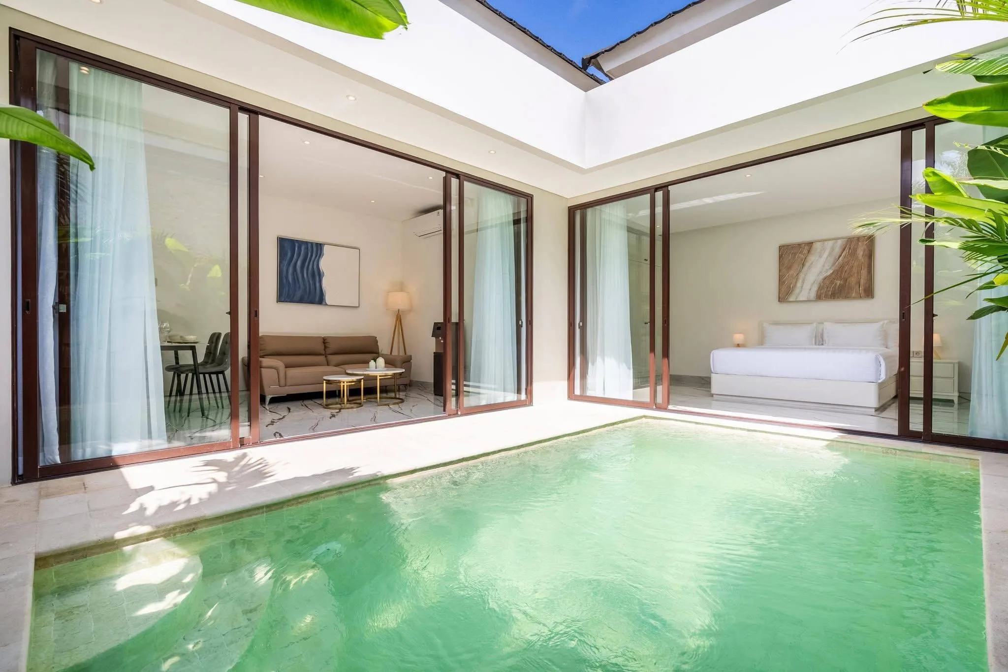 Monthly 2 Bedroom Brand New Rental Villa in Kerobokan Bali