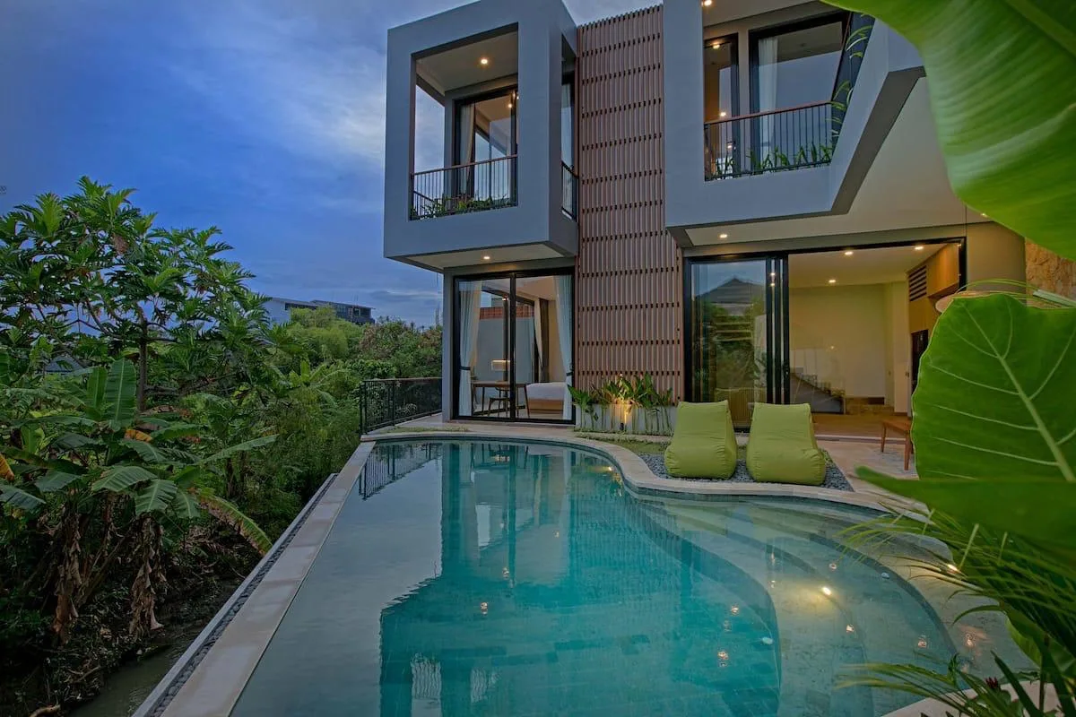 Luxury 3 Bedroom Rental and Leasehold Villa in Pererenan Bali