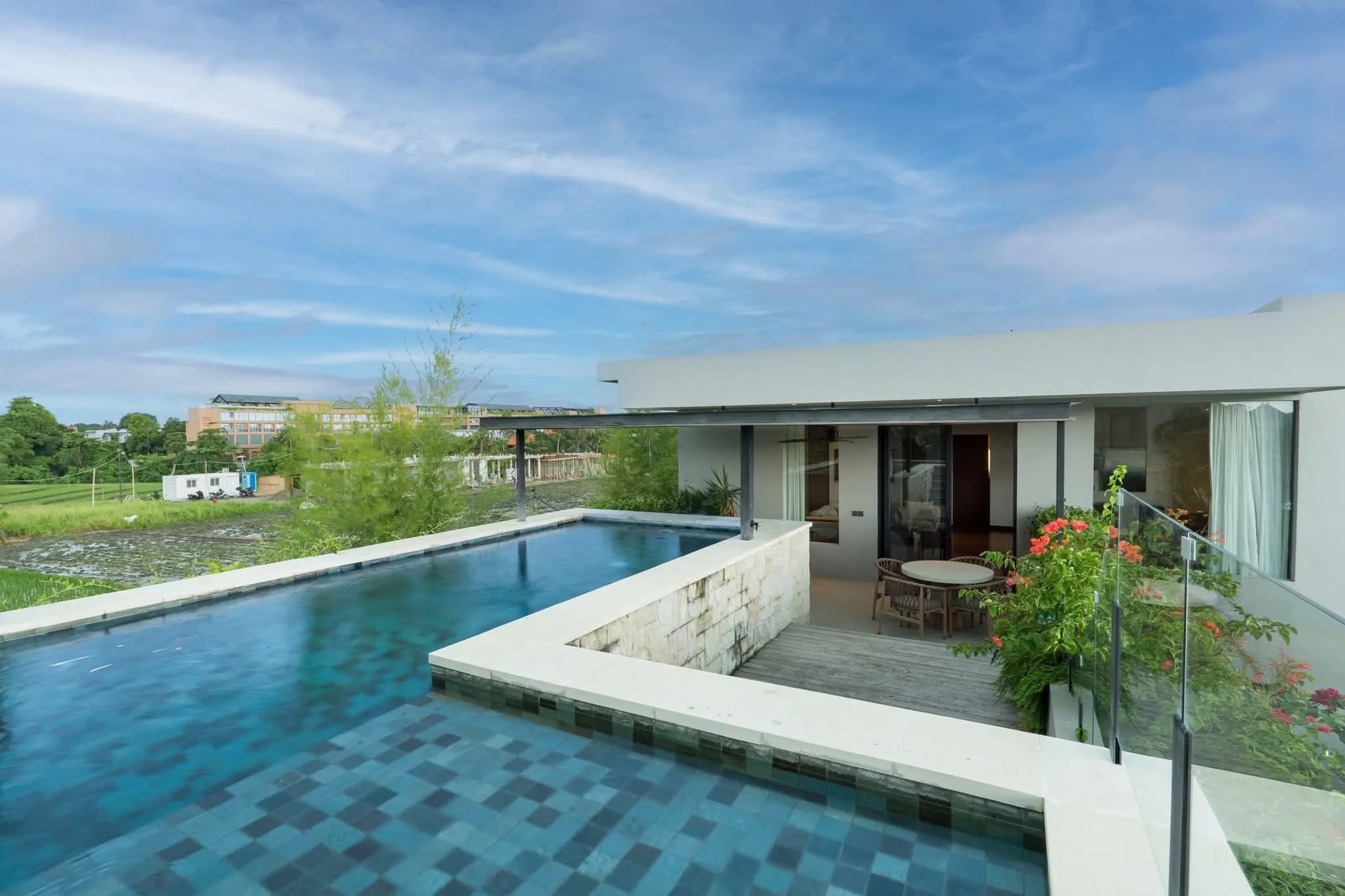 Monthly Rental 3 Bedroom Tropical Villa in Pantai Lima Pererenan