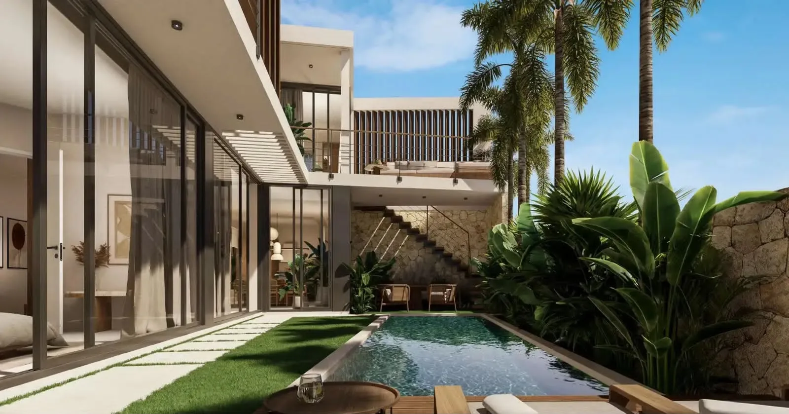 Leasehold 3 Bedroom Off Plan Luxury Villa for Sale in Berawa Canggu