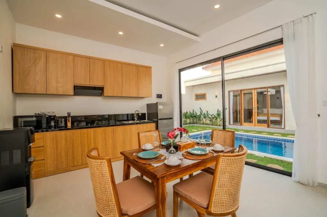 2 Bedroom Tropical Living Villa for Yearly Rent in Central Seminyak