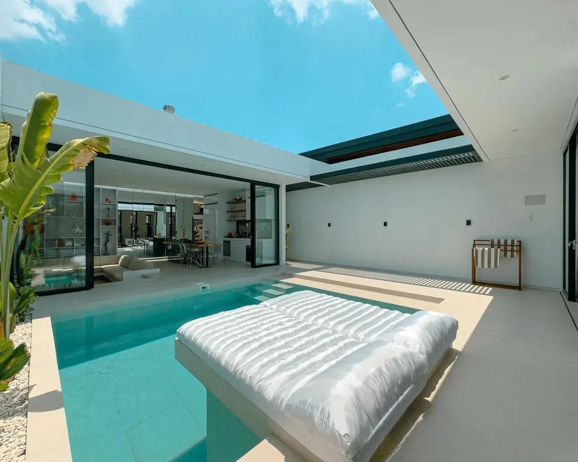2-Bedroom Boutique Villa for Lease: Contemporary Design in a Prime Sanur Location